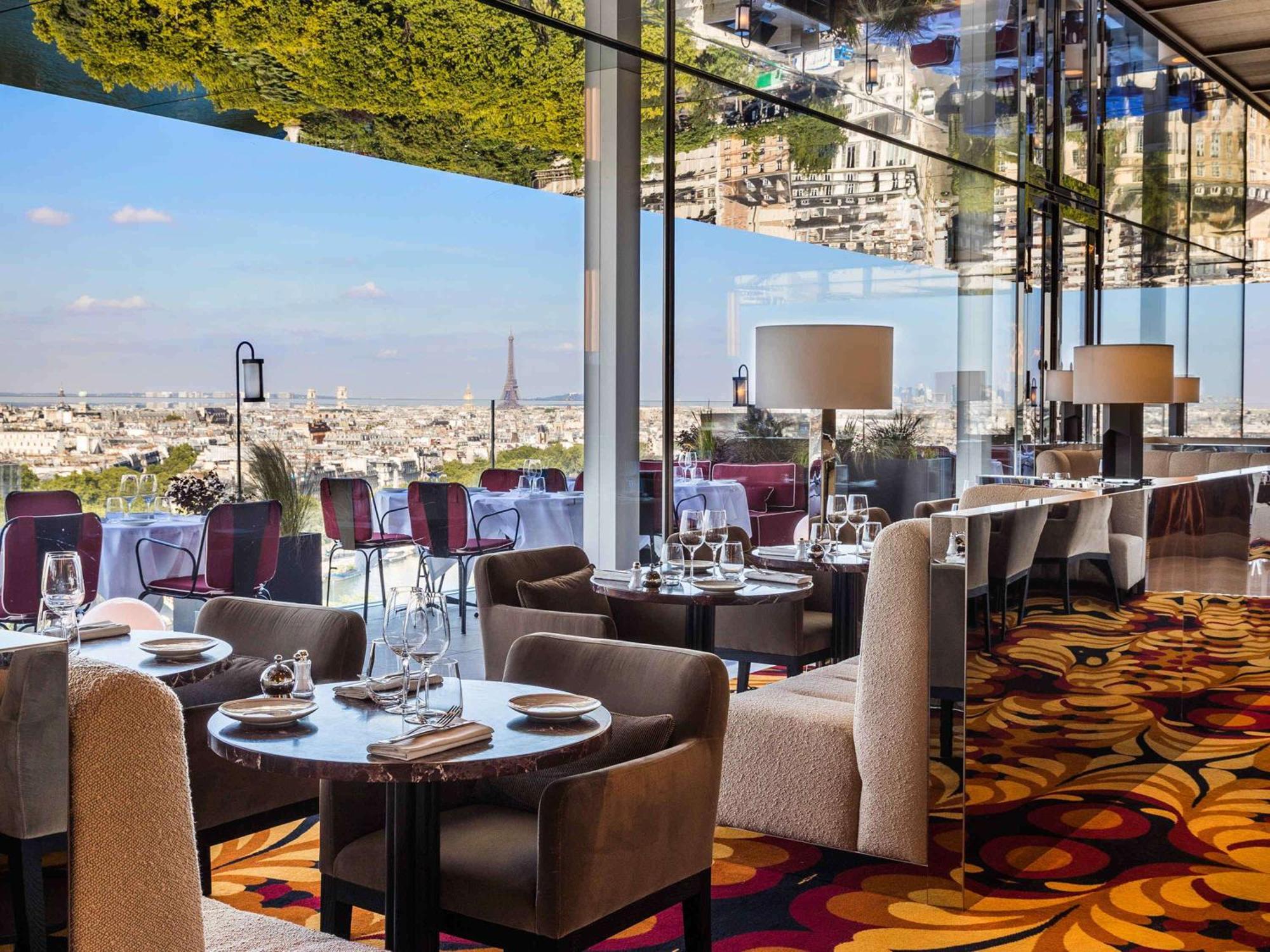 So/ Paris Hotel Exterior foto Restaurant Le Ciel