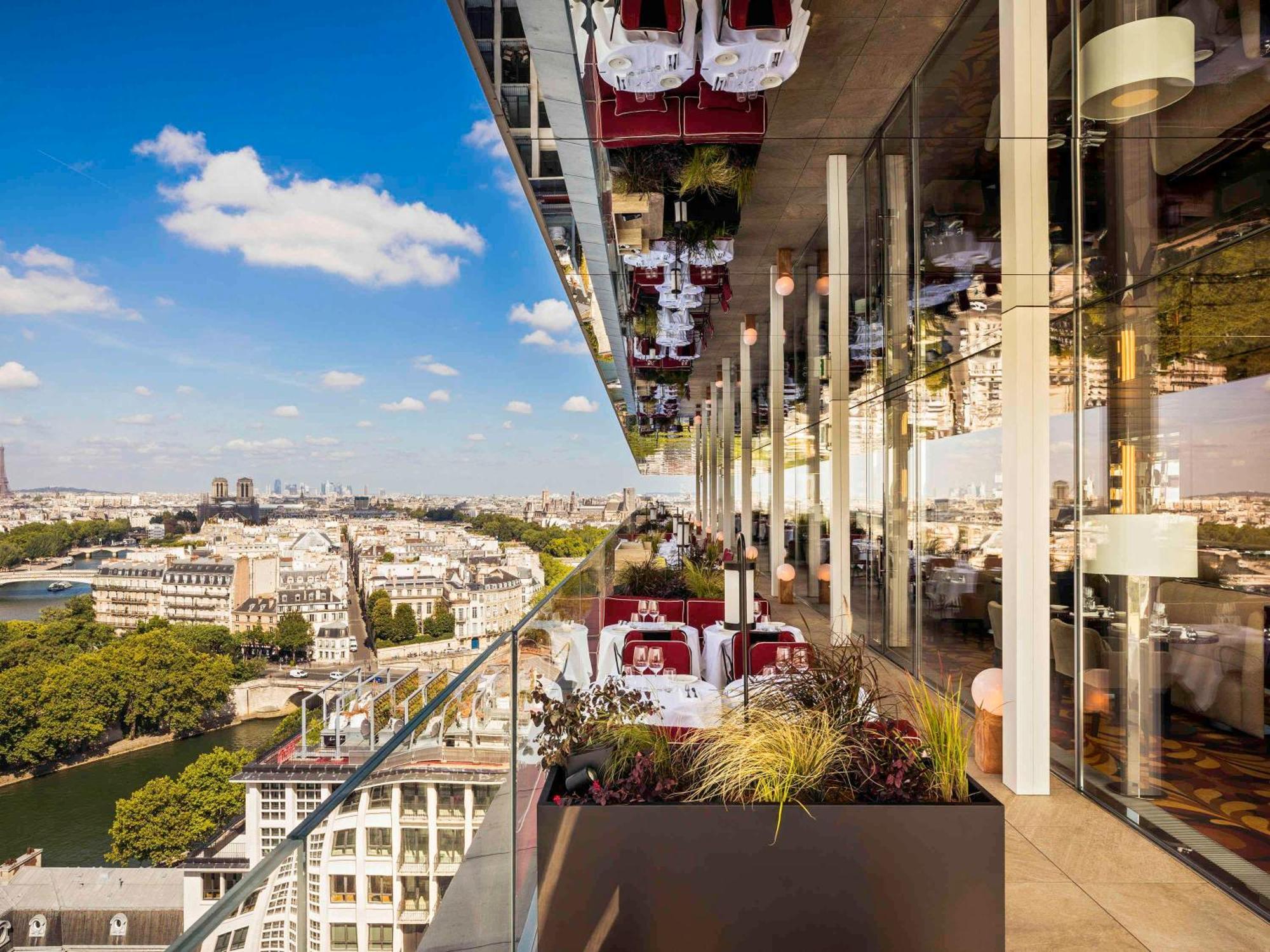 So/ Paris Hotel Exterior foto The restaurant